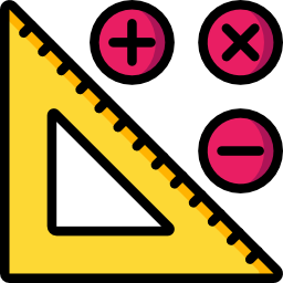 Right, angle, ruler, school, math icon - Download on Iconfinder