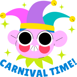 carnaval sticker