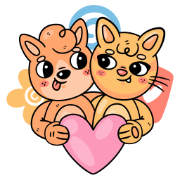 día de san valentín sticker