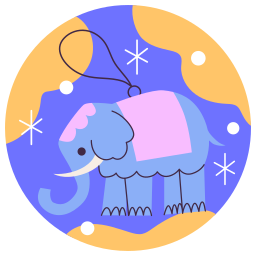 elefante sticker