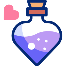 Potion Animated Icon | Free valentines day Animated Icon