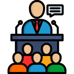 Conference - Free people icons