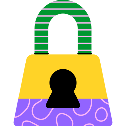 Lock sticker