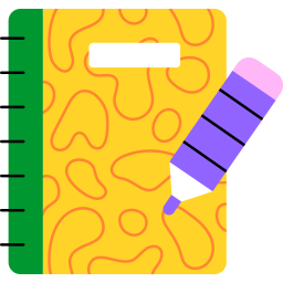 Notebook sticker