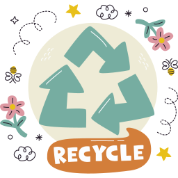 reciclar sticker