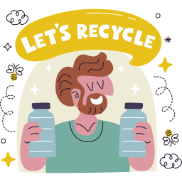 reciclar sticker