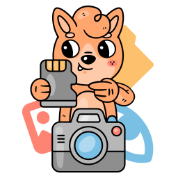 fotografía sticker