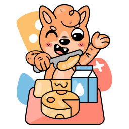 queso sticker