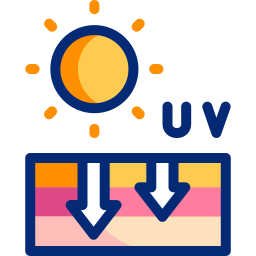 Uv radiation Animated Icon | Free healthcare and medical Animated Icon