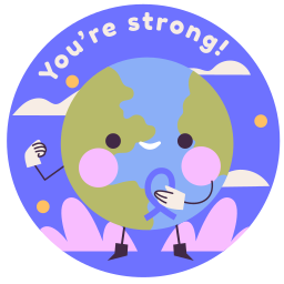 dia mundial del cancer sticker