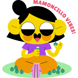 mamoncillo sticker