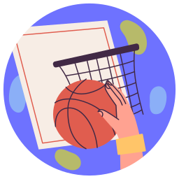 baloncesto sticker