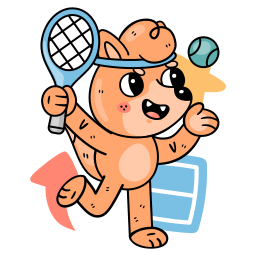 tenis sticker