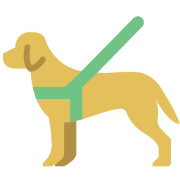 Guide dog - Free animals icons