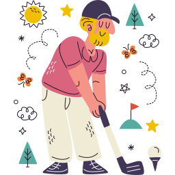 golf sticker