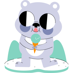 oso polar sticker