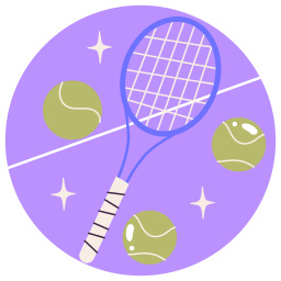 tenis sticker