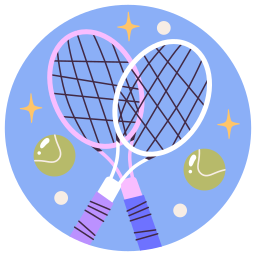 tenis sticker