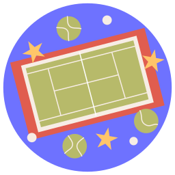 Теннисный корт 