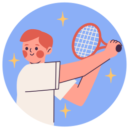 tenis sticker