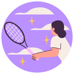 tenis sticker