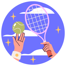 tenis sticker