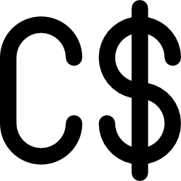 Canadian dollar - Free business icons