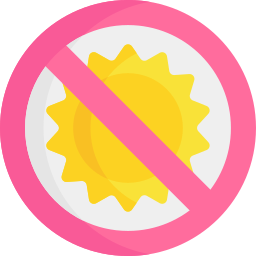 No sun - Free signaling icons