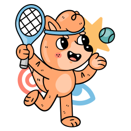 tenis sticker