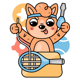 tenis sticker