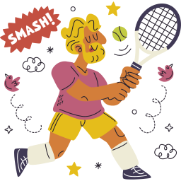 tenis sticker