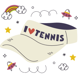 tenis sticker