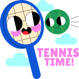 tenis sticker