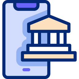 Mobile banking Animated Icon | Free business and finance Animated Icon