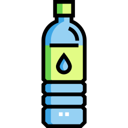 Water bottle - Free food icons