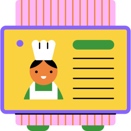 cocina en linea sticker