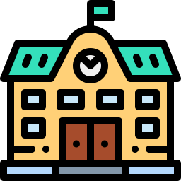 School - Free buildings icons