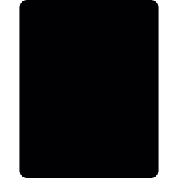 Black rectangle - Free shapes icons