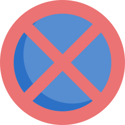 Autocollants stationnement interdit. Prohibido Aparcar. En espagnol
