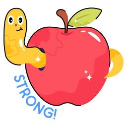 manzana sticker