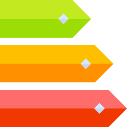 Energy class - Free electronics icons