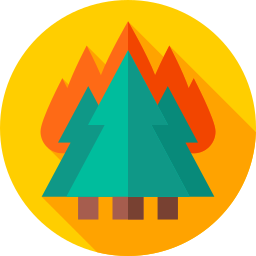 Forest fire - Free nature icons