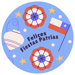 fiestas patrias sticker