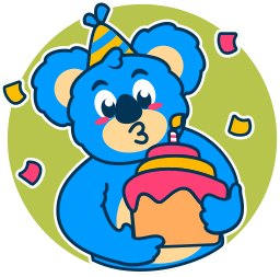 cumpleaños sticker