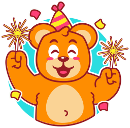 cumpleaños sticker