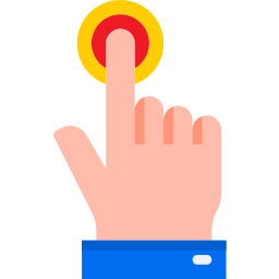 Touch screen - Free hands and gestures icons