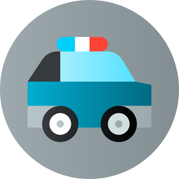 Police car - Free transport icons