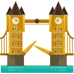 London bridge - Free monuments icons