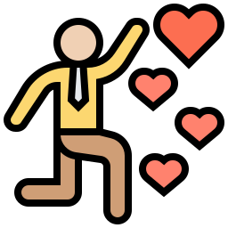 Passion - Free love and romance icons