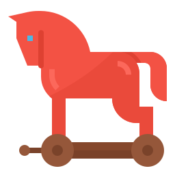 Cavalo de tróia - ícones de diversos grátis